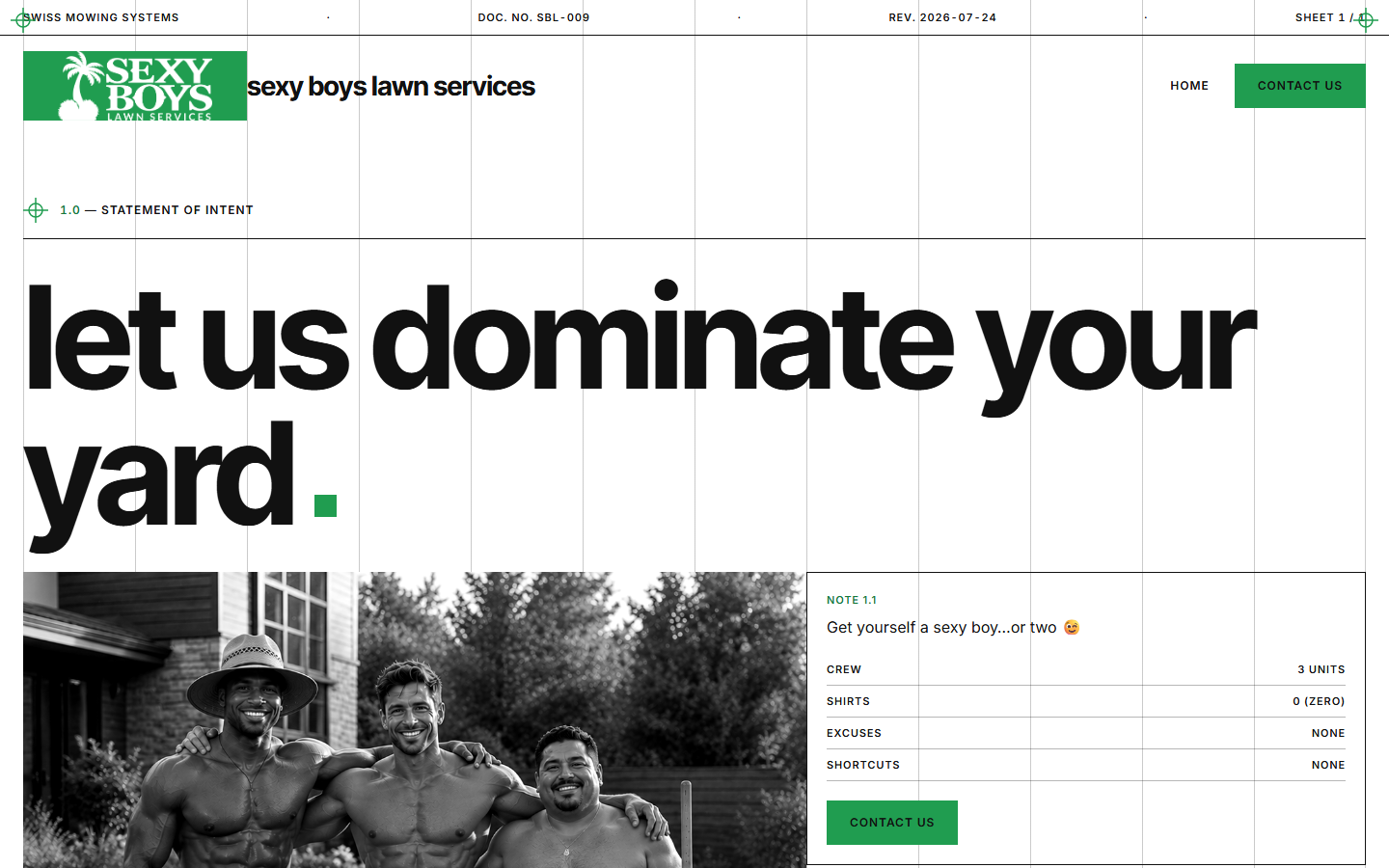 Desktop preview of Swiss Mowing Systems