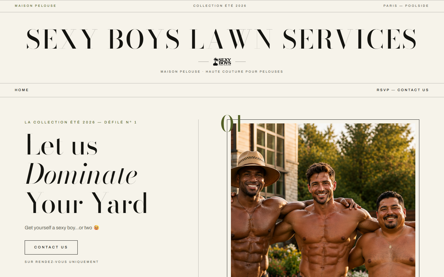 Desktop preview of Maison Pelouse