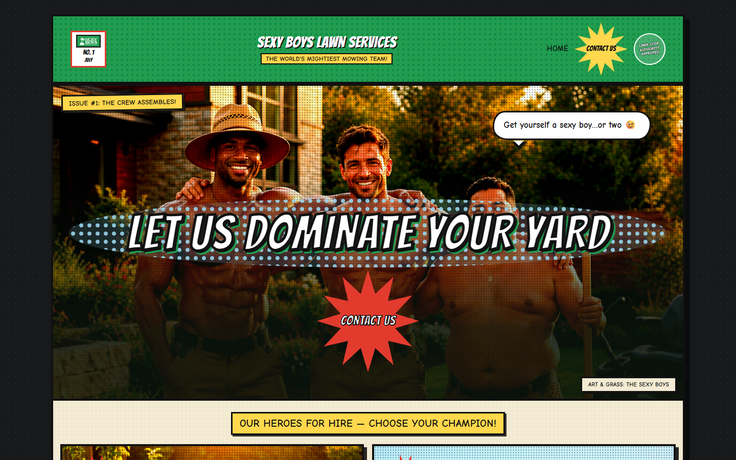 Desktop preview of Yard Heroes